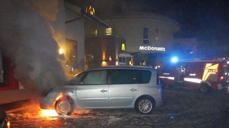 Pkw-Brand in Saalfelden