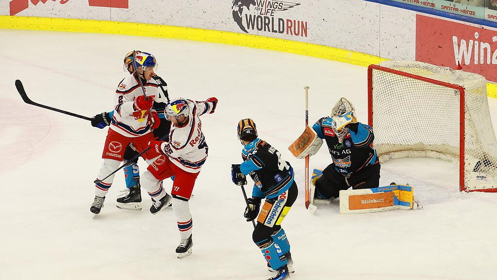 Eishockey: Red Bull Salzburg vs. Black Wings Linz