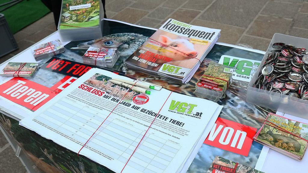 Protestaktion des VGT am Alten Markt