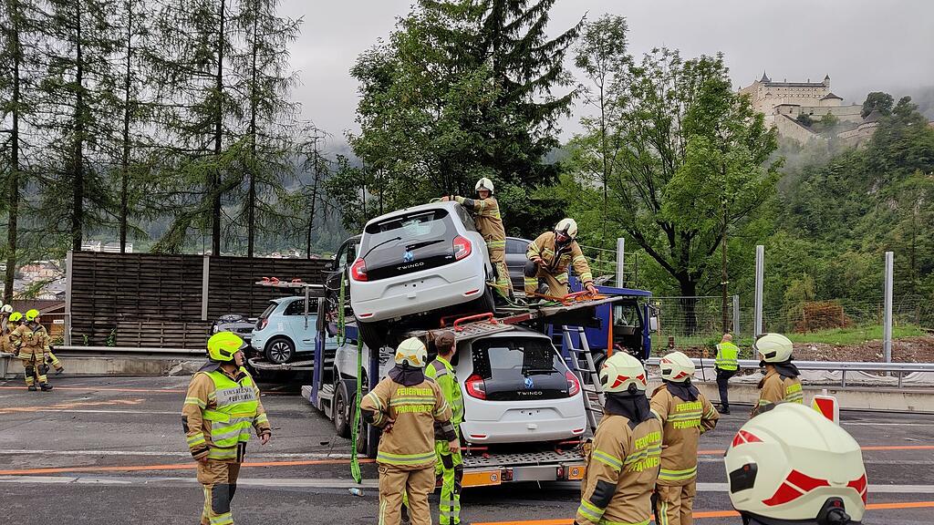 Unfall Lkw A10 Pfarrwerfen