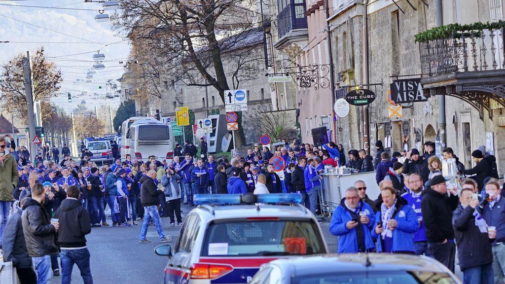 Schalke-Fans in Salzburg