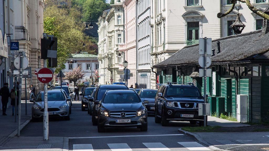 Bauarbeiten Franz-Josef-Straße