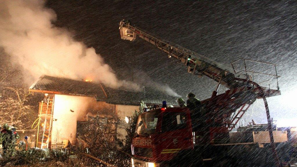 Frau stirbt bei Brand in Pittenhart