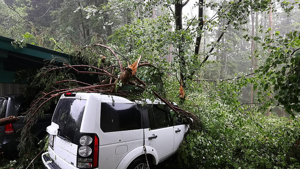 Unwetter Hallwang