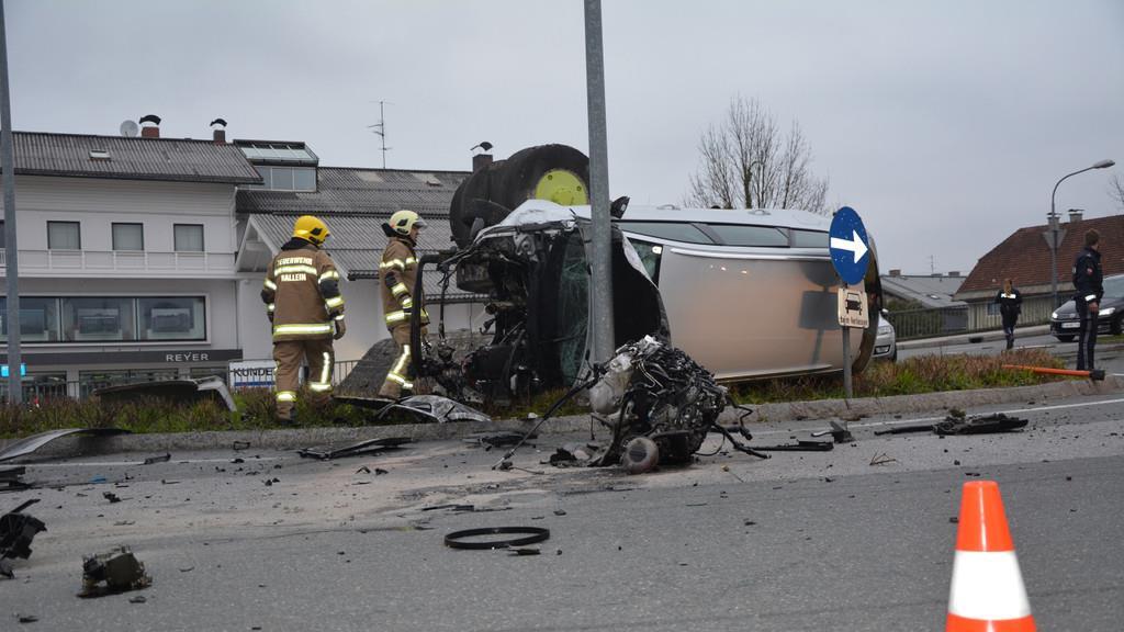 Verkehrsunfall in Hallein