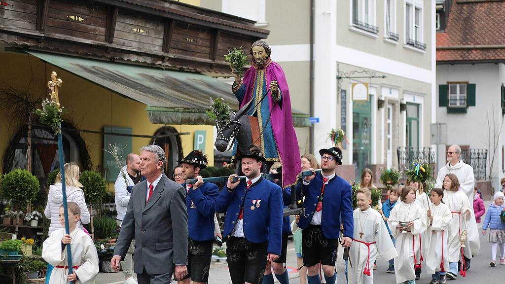 Palmsonntag in Puch