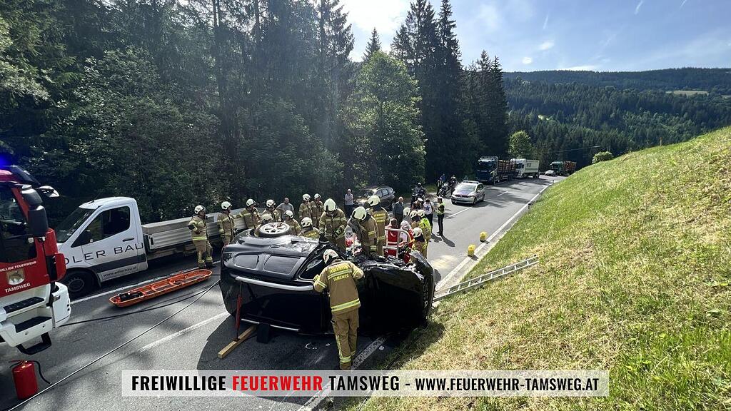 Unfall Turracher Straße