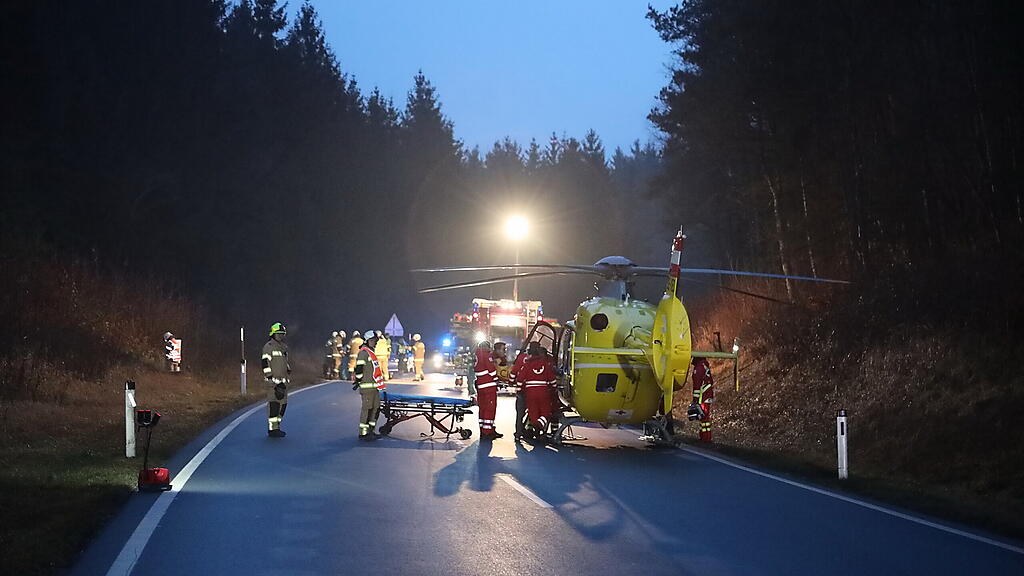 Frontalcrash auf B156 in Anthering