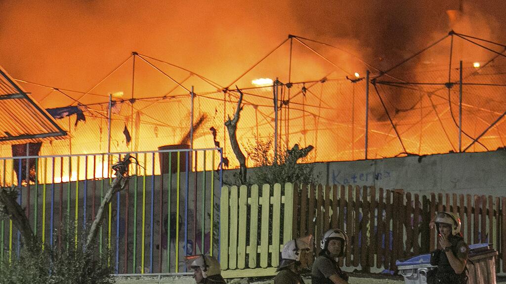 Flammeninferno in Moria.