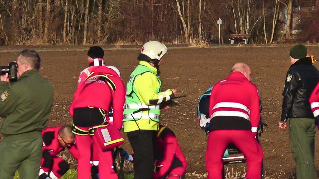 Zugunglück in Bad Aibling: Weitere Bilder der Unfallstelle