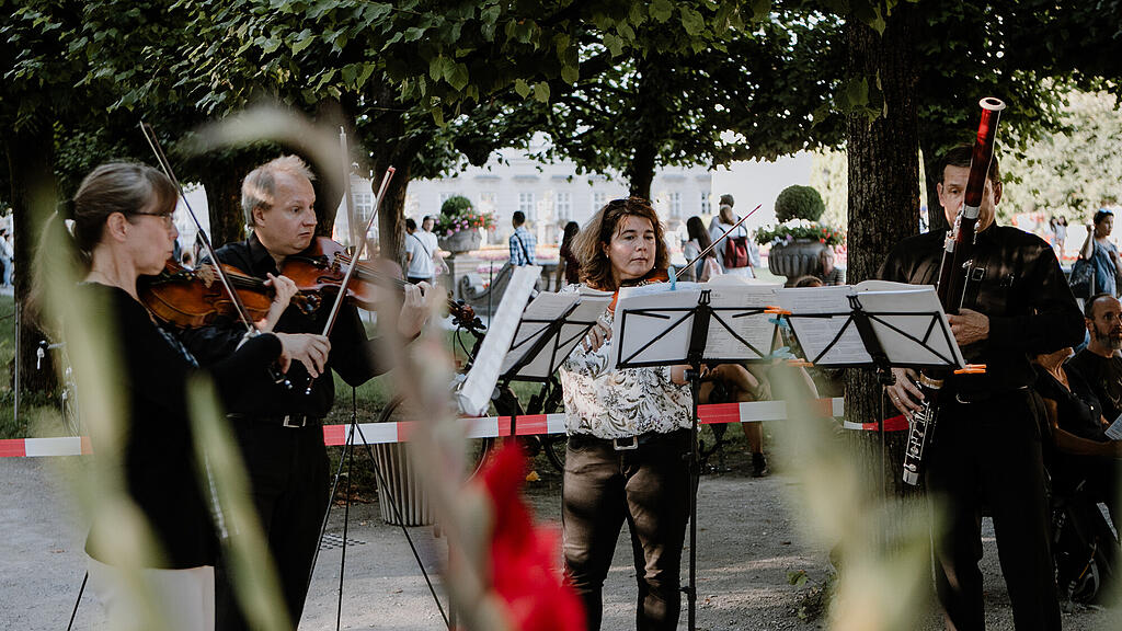 Festmahl im Mirabellgarten