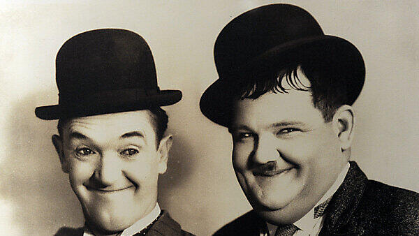 Laurel und Hardy waren mehrfach geschieden