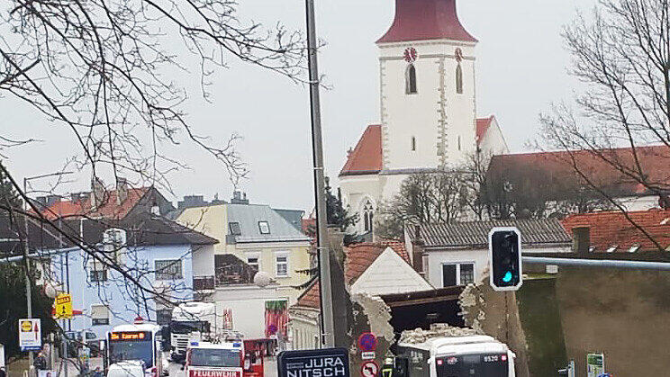 Wiener Linien, Groß Enzersdorf, Unfall
