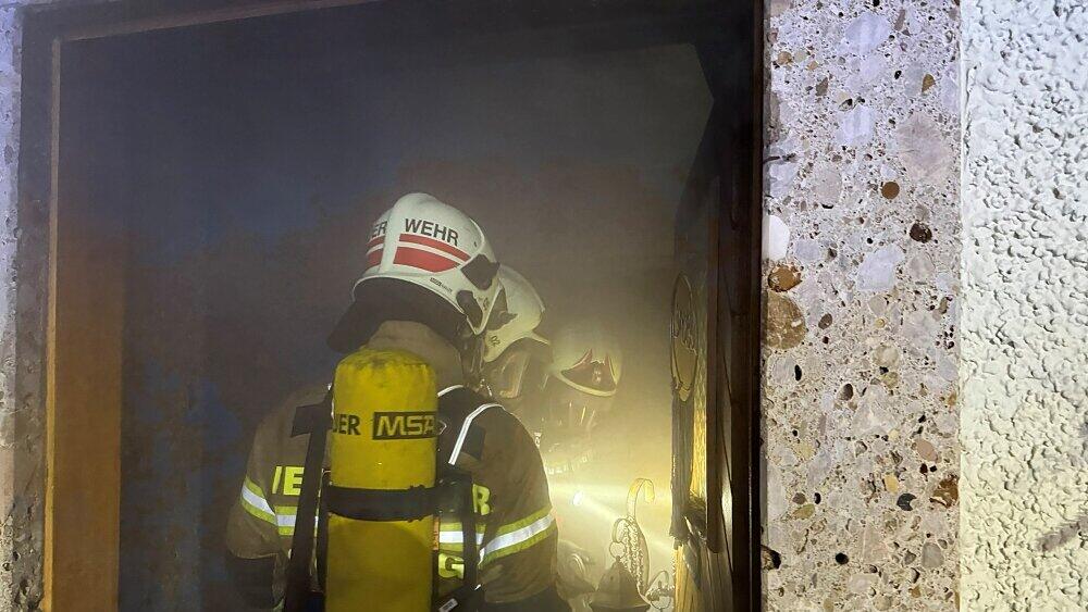 Wohnungsbrand in Golling