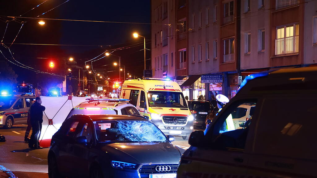 Pkw contra Fußgänger Alpenstraße