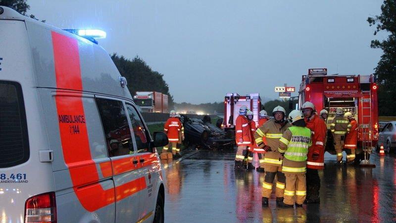 Pkw-Überschlag auf A1