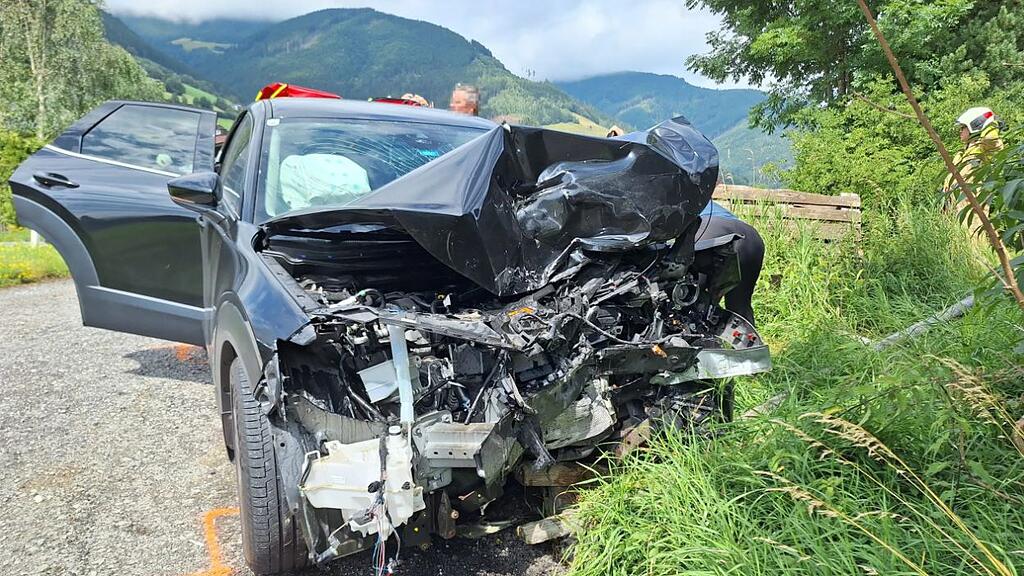 Unfall mit mehreren Verletzten auf B168