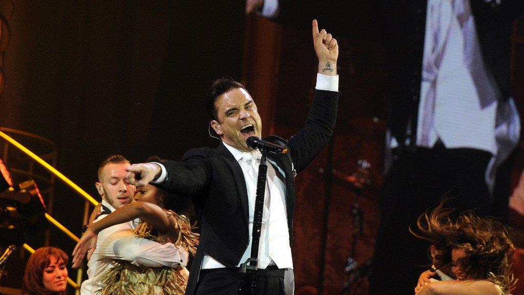 Robbie Williams live in der Wiener Stadthalle