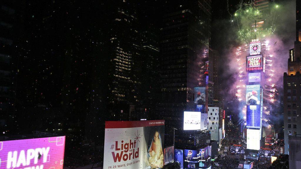Silvester 2017 in New York