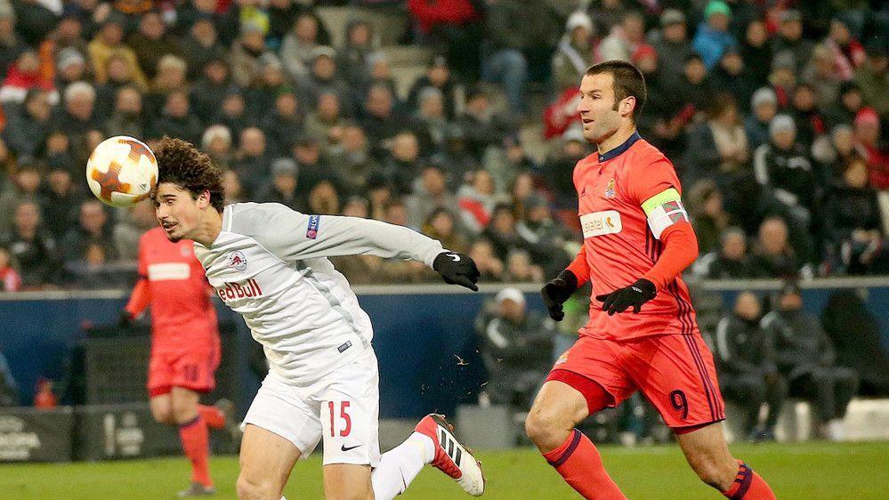 Europa League: Salzburg vs. Real Sociedad 2:1 (1:1)