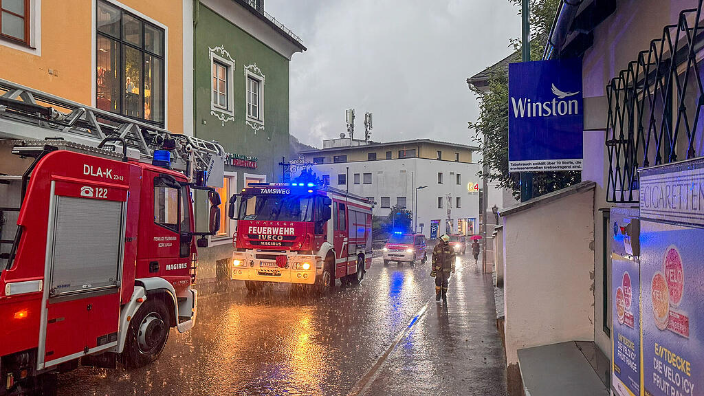 Unwetter in Tamsweg