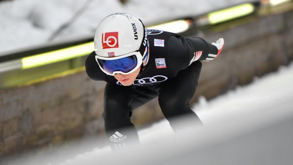 Vierschanzentournee: Training in Bischofshofen