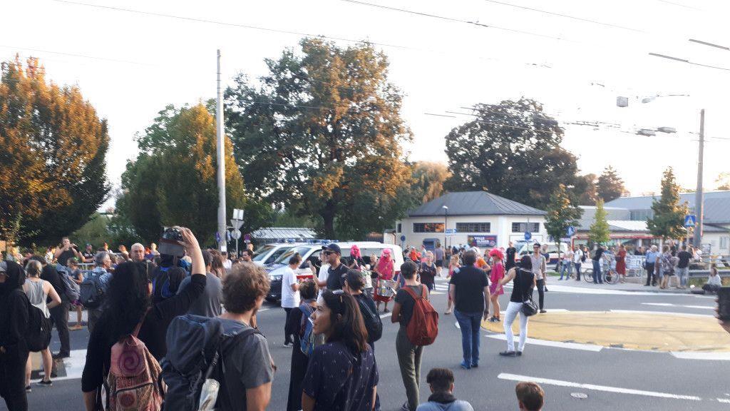 EU-Gipfel: Tumulte nach Gegendemonstration im Volksgarten