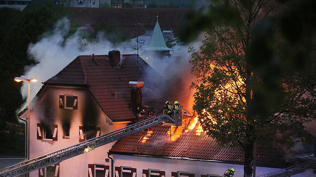 Gaststätte, Brand, Bad Reichenhall