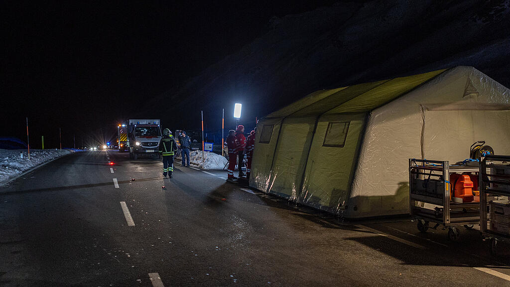 Lawinenabgang in Lech/Zürs