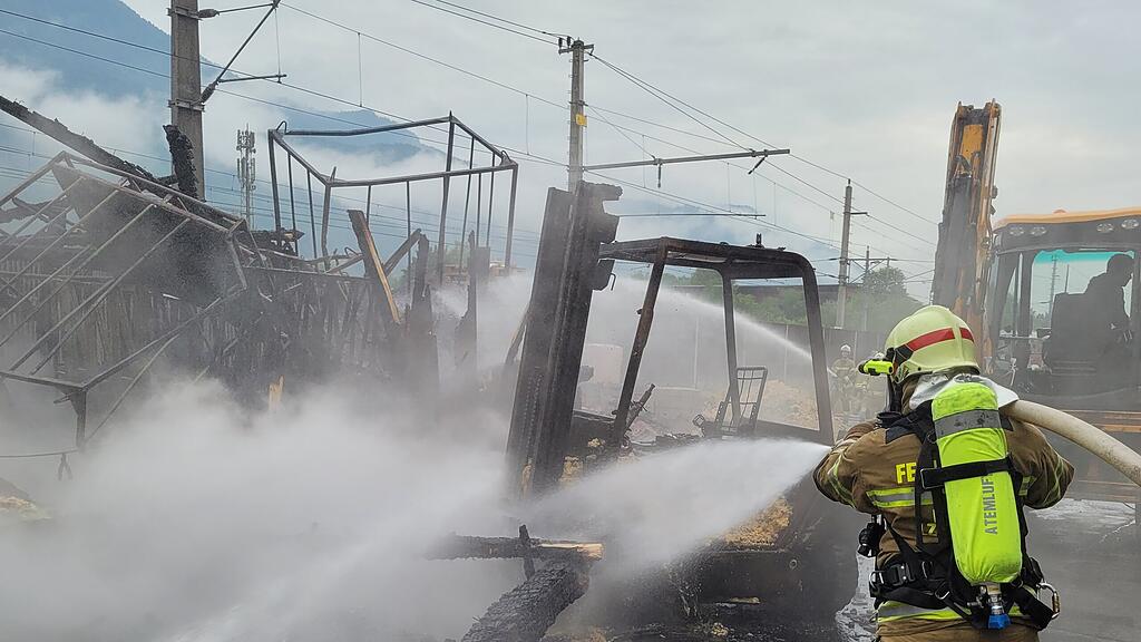 Brand Lagerhaus Kuchl