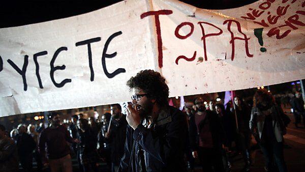 SYRIZA hatte Teile der Bevölkerung hinter sich