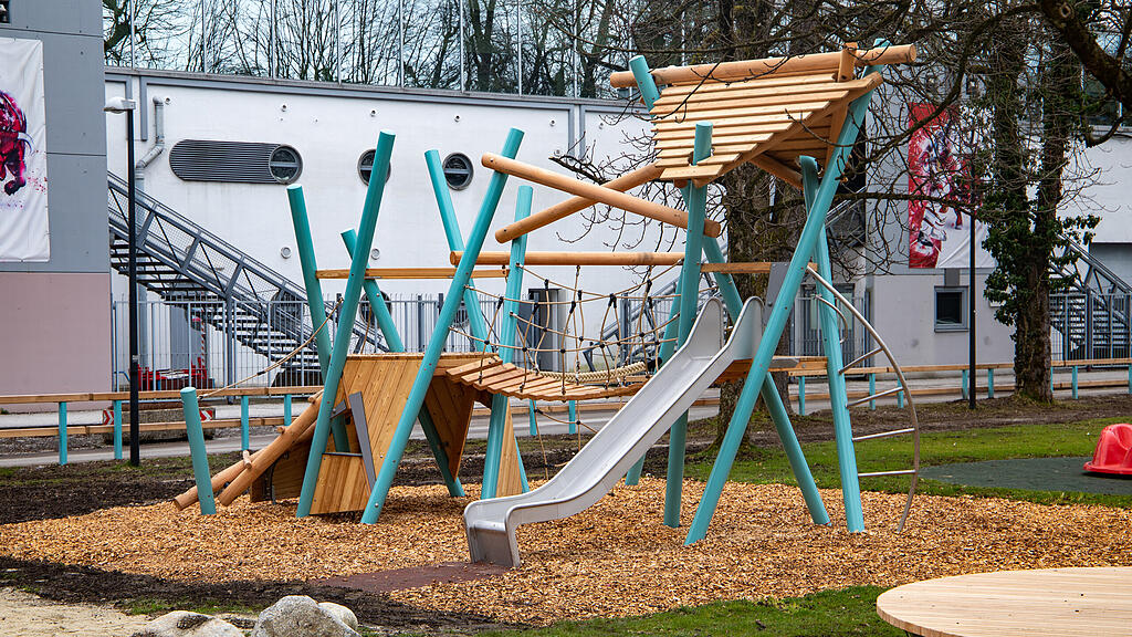 Hochseilgarten im Volksgarten
