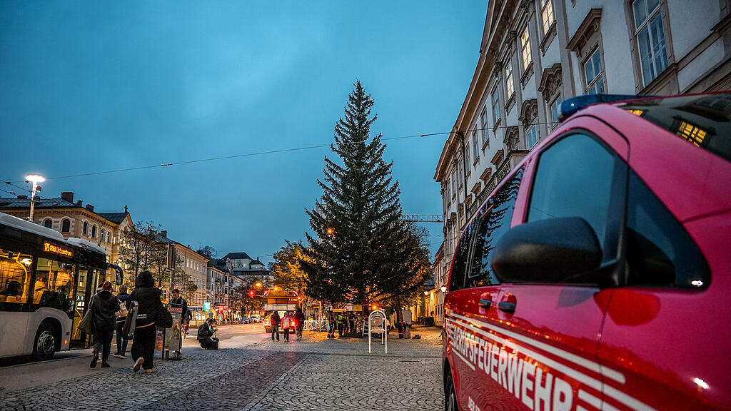 Christbaum MIrabellplatz