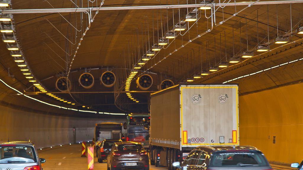 Lieferinger Tunnel: Erste Röhre saniert