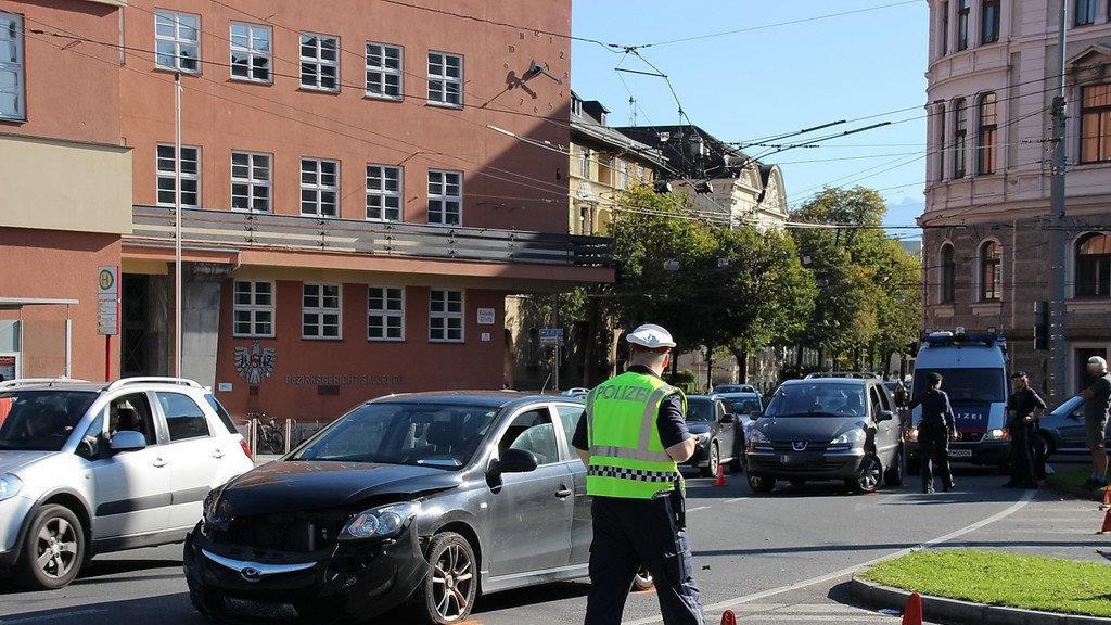 Crash am Rudolfsplatz