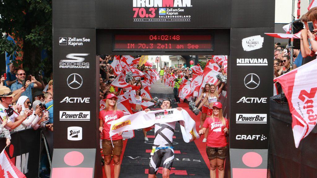Boris Stein gewann den Ironman in Zell am See.