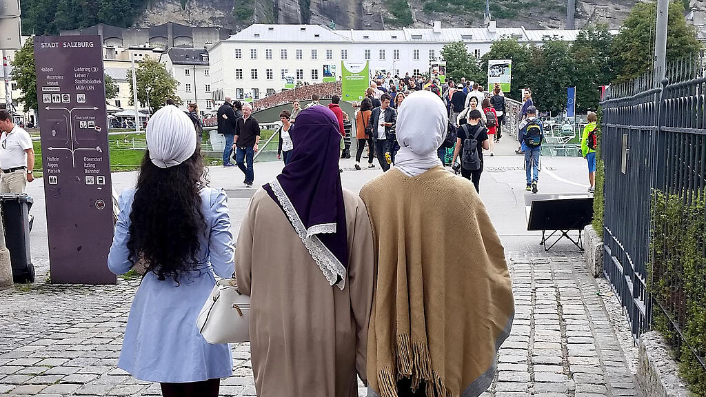 Islam, Kopftuch, Salzburg, SB