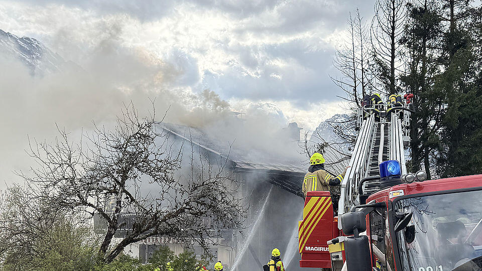 Brand Ramsau