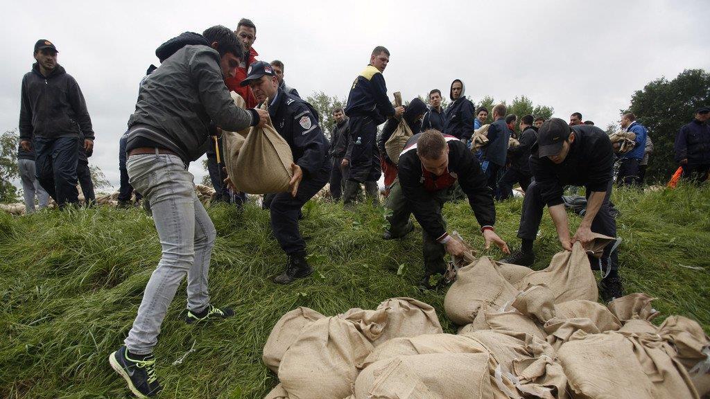 Unwetter am Balkan