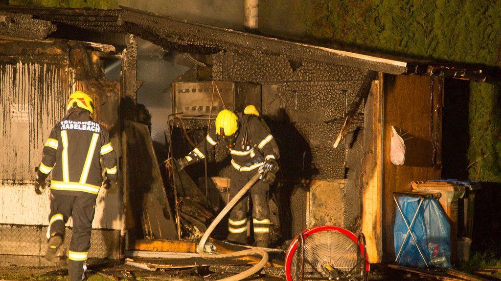 Brand bei Kebabstand in Braunau