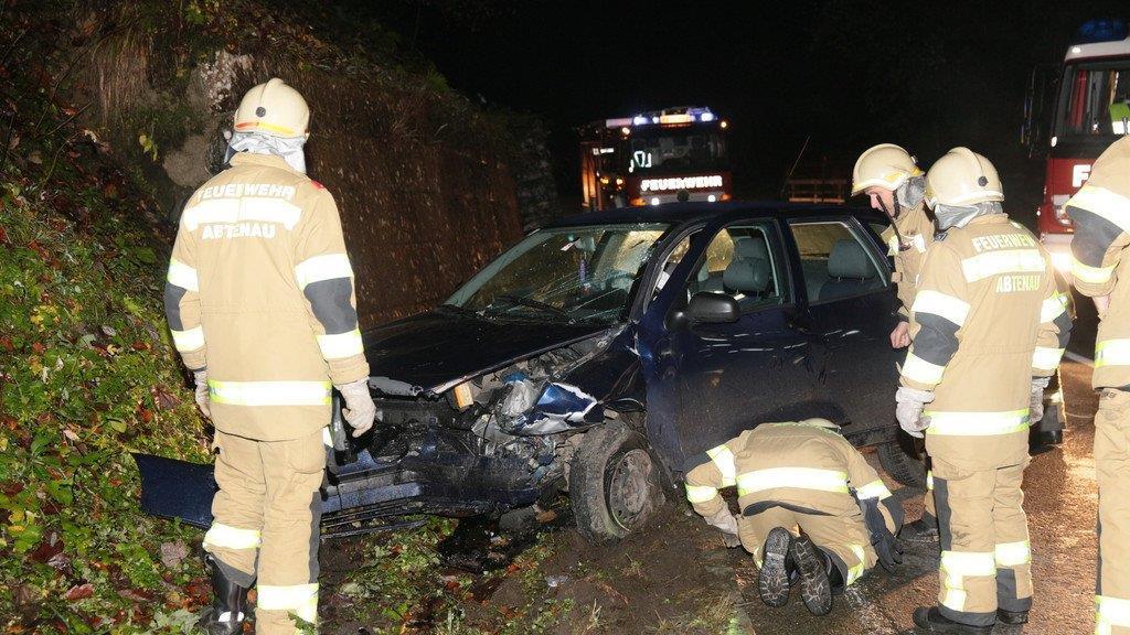 Frontalcrash in Abtenau