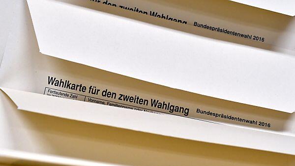 Seit der Bundespräsidentenwahl ist man bei Wahlkarten vorsichtig