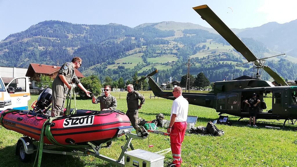 Übung, Wasserrettung, Gastein