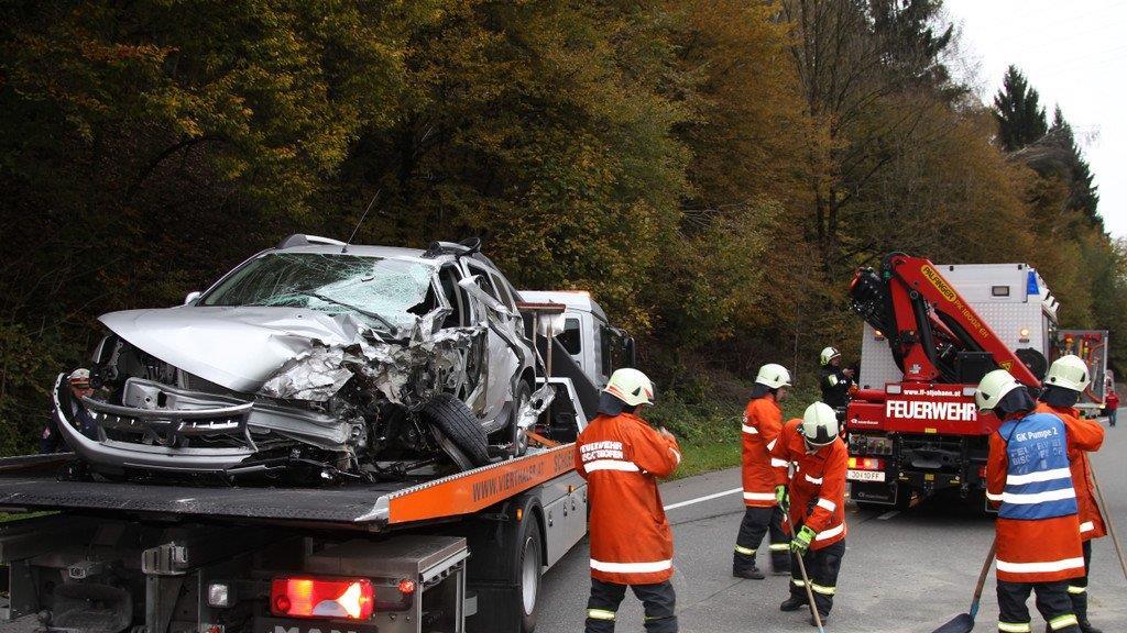 Crash in Bischofshofen