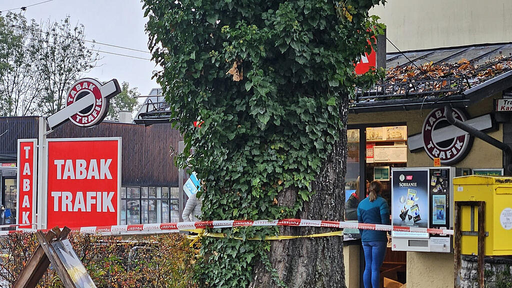 Überfall auf Trafik in Salzburg-Liefering