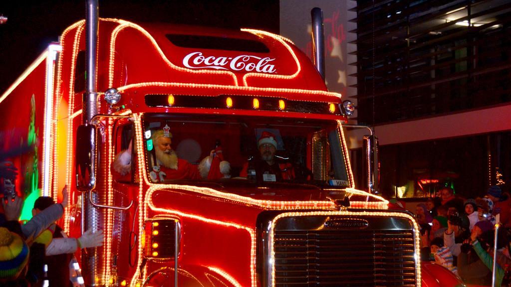 Coca Cola Truck in St. Johann