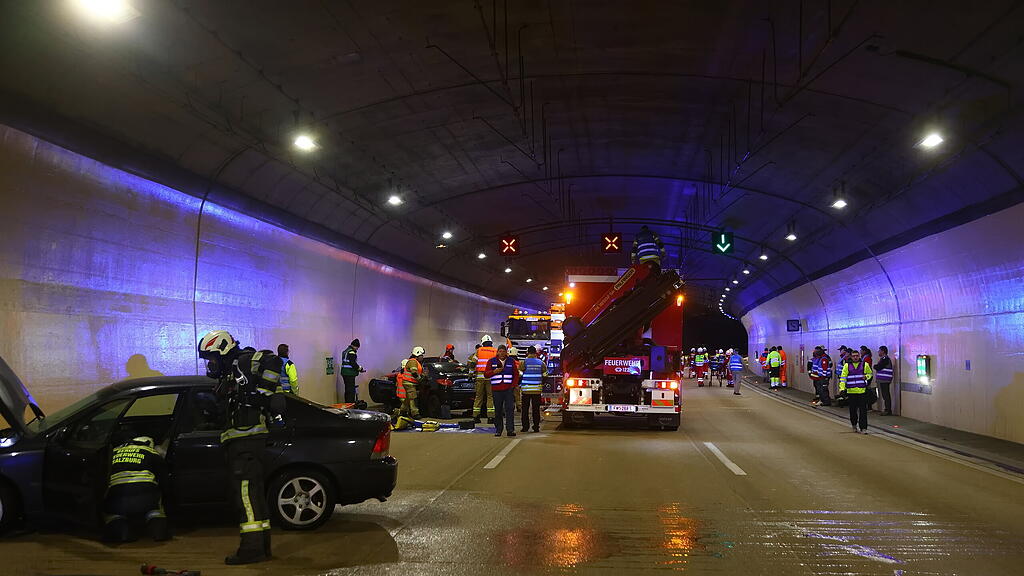 Übung Lieferinger Tunnel