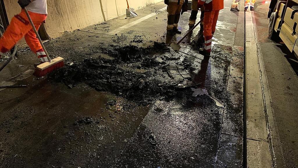 Pkw-Brand Katschbergtunnel