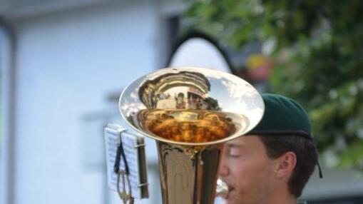 Militärmusik in St. Johann