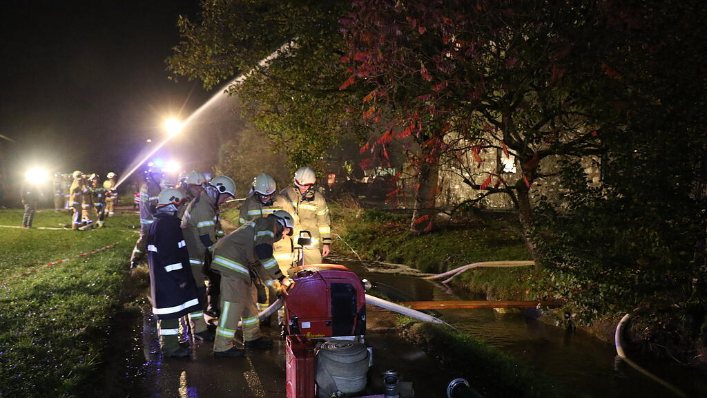 Großbrand Pfongau